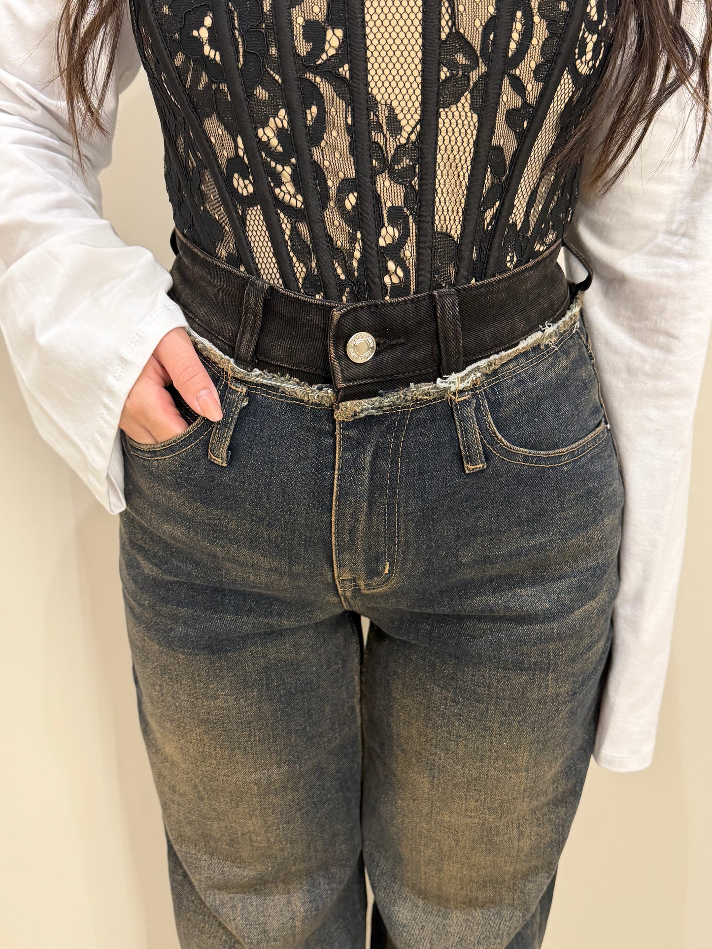 JEANS WIDE LEG