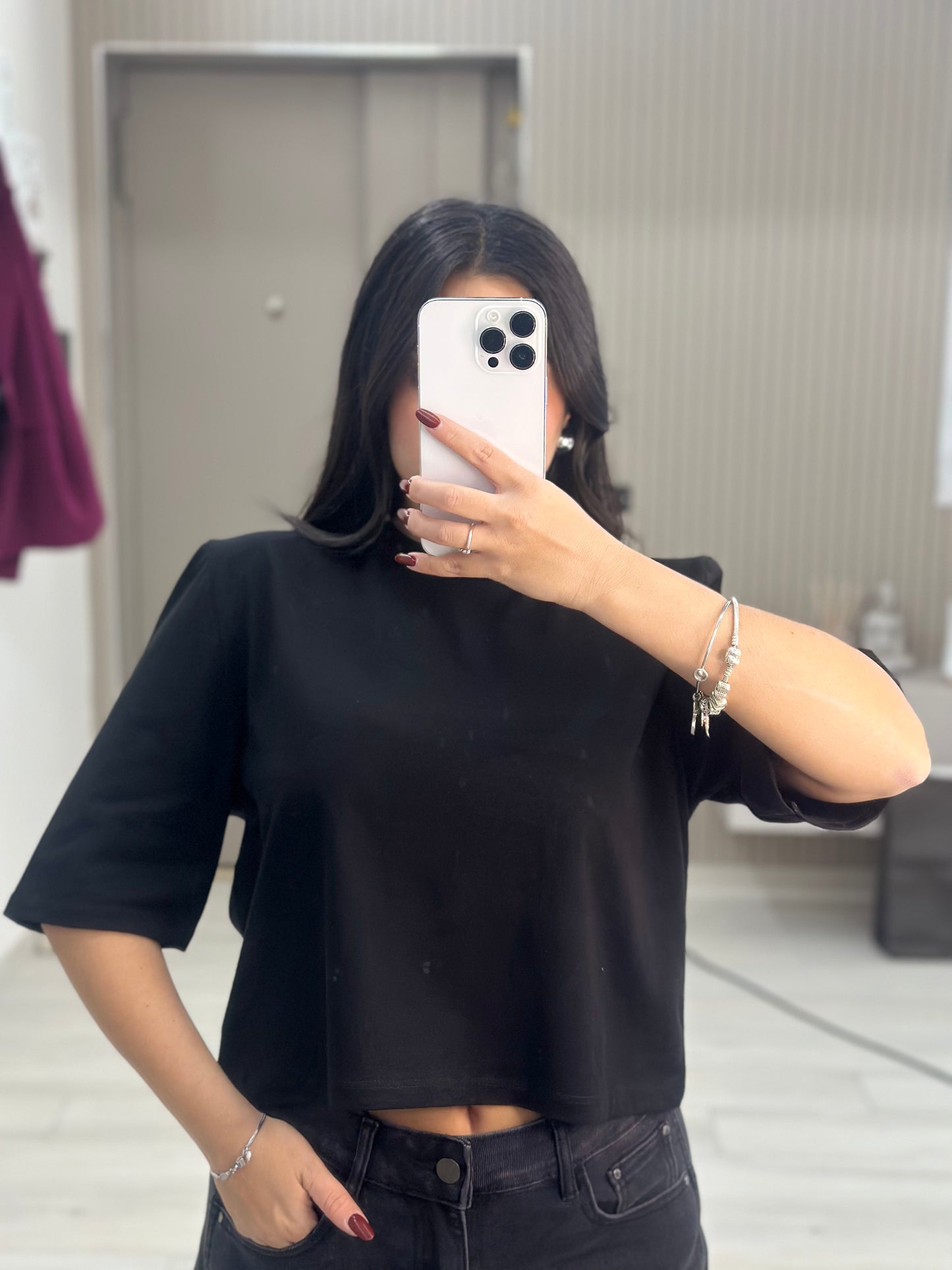 T-SHIRT BASIC CROP