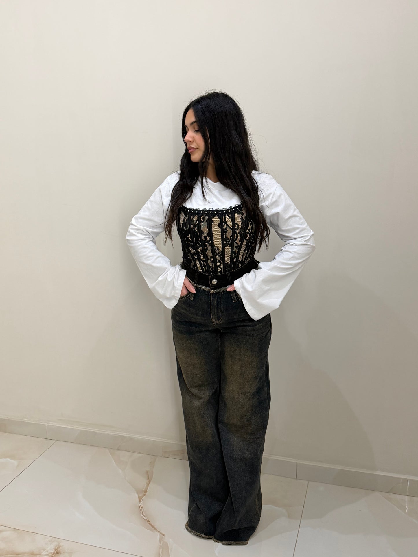 JEANS WIDE LEG