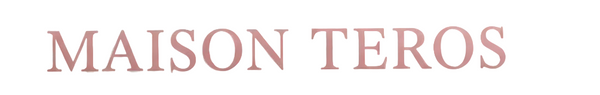 Logo Maison Teros Rosa e Bianco